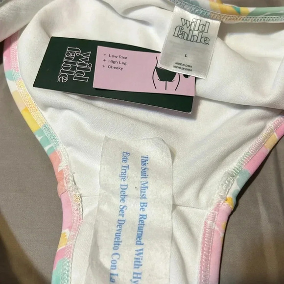 NWT Wild Fable Swim bottom- size L - Picture 4 of 5